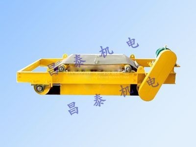 RCYD悬挂式永磁自卸式除铁器